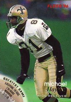 Michael Haynes New Orleans Saints 1996 Fleer NFL #88